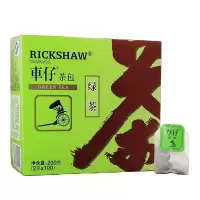 立顿车仔茶包 绿茶袋泡茶2g*100包/盒
