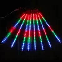 aurora LED流星雨彩灯 长50CM*8根 220v 防水等级IP45