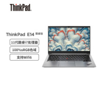 联想ThinkPad E14 14英寸轻薄笔记本电脑2独显(酷睿i7-1165G7 16G 512G 100%sRGB)