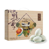 五芳斋 咸鸭蛋流油咸蛋黄盐蛋新鲜真空即食下饭菜熟食60g*12枚