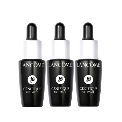 [国内专柜版 正品保证]兰蔻LANCOME精华肌底液/超修瓶7ml*3小黑瓶精华平滑细纹补水保湿维稳深层修护肌肤