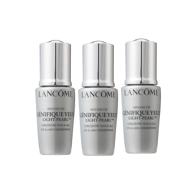 [国内专柜版 正品保证]LANCOME兰蔻眼部精华肌底液5ml*3 小黑瓶大眼精华 360度按摩冰珠 淡化熊猫眼