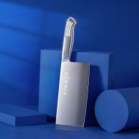 十八子作刀具 厨房家用不锈钢菜刀斩骨切菜银盈斩切刀 (SL)单位:把