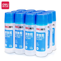 得力(deli)125ml高粘度液体胶 学习办公通用胶水 4支/盒 7303
