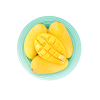 PAGODA百果园店 A级-大金煌芒5斤普通装 热带时令水果当季芒果 单果200g以上