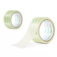 得力 30246 超市封箱胶带 高品质高透明打包胶带 48mm*40y*50um(卷) 10卷装