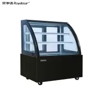 荣事达DG-1500FY商用蛋糕柜展示柜冷藏玻璃陈列柜水果寿司保鲜熟食柜立式冷藏保鲜柜落地直角