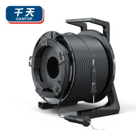 千天(QANTOP)室外单模2芯野外光缆200米 铠装光纤航空头-航空头防水基站通信野外抢修光缆 QT-HKT03