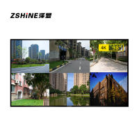 泽显 Zshine 98英寸液晶监控显示器 工业级4K高清监视器 安防视频监控屏 含壁挂支架