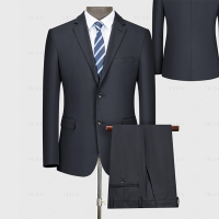 才子男西服 羊毛80%涤纶19.5%导电纤维0.5% 100件起订