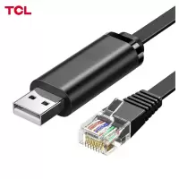 调试线 USB转RJ45 50773黑色1.5米