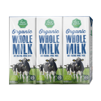 乐荷(vecozuivel)荷兰进口全脂有机纯牛奶 老人小孩 200ml*24盒家庭装 欧盟有机认证