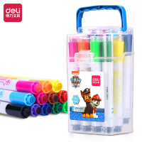 机乐堂(JOYROOM) 得力12色可洗印章水彩笔