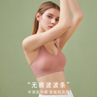 调整型运动无痕内衣女小胸聚拢收副乳防下垂上托胸罩无钢圈文胸薄