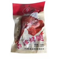 莹润牌香辣烤腿 100g.
