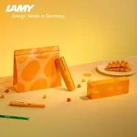  LAMY凌美Candy糖果系列宝珠笔签字笔文具组合 颜色随机
