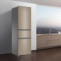 海尔(Haier)BCD-216STPT 冰箱三门小型家用216升大容量软冷冻节能小电冰箱