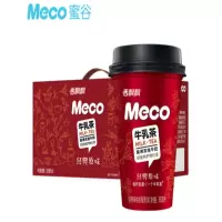香飘飘奶茶 Meco蜜谷牛乳茶浓香原味 450ml*12瓶