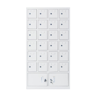 桦韶 无外门手机存放柜 铁门 24门下档 1350*725*230 随机(Z)