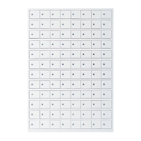 桦韶 无外门手机存放柜 铁门 96门 1800*1240*230 随机(G)