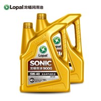 龙蟠SONIC9000 SN 5W-40全合成机油汽车润滑油正品4L 新老包装随机发货