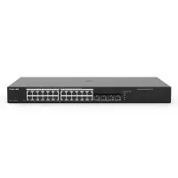 锐捷(Ruijie)RG-NBS3100-24GT4SFP-P 24口千兆POE交换机 光纤口 光+电口