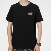 PUMA彪马短袖男装2022夏季新款运动跑步T恤休闲半袖上衣845925-01