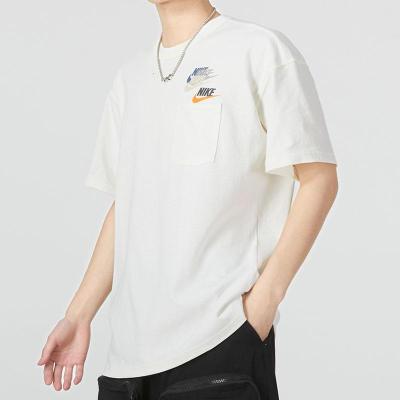 Nike耐克短袖男装2022夏季新款运动服休闲透气圆领T恤DV3316-133