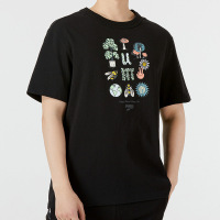 PUMA彪马短袖男装2022春季新款黑色运动服半袖休闲T恤535400-01