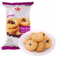 马来西亚进口TATAWA 葡萄干巧克力软陷曲奇饼