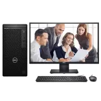 戴尔(Dell)OptiP 3080MT商用电脑整机 21.5英寸显示器 I3-10100 8G 1T+256G 2G独