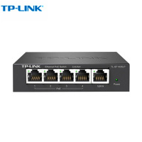 普联(TP-LINK)5口百兆PoE交换机4口供电TL-SF1005LP 单位:台