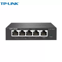 普联(TP-LINK)5口百兆PoE交换机4口供电TL-SF1005LP 单位:台