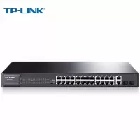 普联(TP-LINK)企业级POE供电交换机TL-SL1226PE 24口百兆POE 单位:台