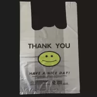 笑脸食品背心手提袋