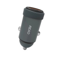 小米(MI)车载充电器快充版1A1C 100W智能车充车载手机充电器手机车充