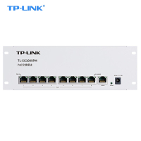 普联(TP-LINK)9口弱电箱千兆交换机模块PoE网线供电TL-SG1009PM 单位:台