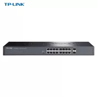 普联(TP-LINK)16口千兆POE供电交换机2光口TL-SG2218PE二层网管VLAN企业级 单位:台