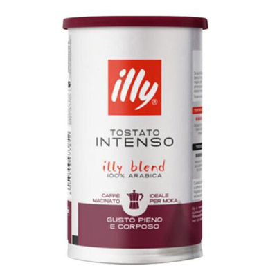 意大利进口意利(ILLY)深度烘焙咖啡粉200g/罐