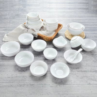 惠居尚品 密胺碗筷餐厅商用塑料小碗