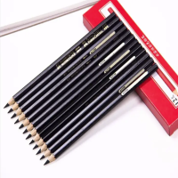 辉柏嘉321 水溶彩铅 油性彩色铅笔红辉专业手绘人物美术用品 黑色 [12支]油性 (SL)单位:盒