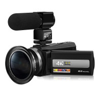 松典(SONGDIAN)254K 摄像机4K摄影录像 WiFi传输64G内存+广角镜头+麦克风+支架 单位:套