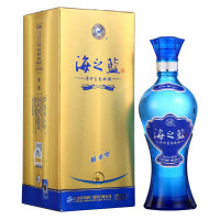 洋河(YangHe) 蓝色经典 海之蓝 浓香型白酒 42度 480ml 单瓶装