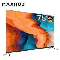 MAXHUB 75英寸商用显示器 4K超高清HDR投影无线投屏 企业办公智慧电视 W75PNE 商显屏