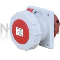 XO NENMMAN 上曼电气 暗装直式附加插座 TYP-1128 63A 400V 5P IP67