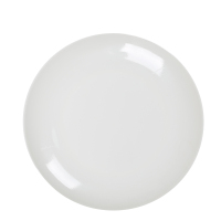 dm 密胺仿瓷盘子圆形白色火锅餐具菜盘自助餐盘商用圆盘盖浇饭塑料碟