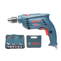 博世(BOSCH)冲击钻手电钻GSB10/13RE/16RE手电钻多功能家用套装小电锤手抢钻 GSB10RE SET