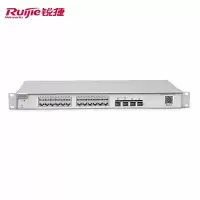 锐捷(Ruijie) RG-NBS3200-24GT4XS-P 二层网管交换机 24口千兆以太网交换机 光+电口