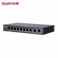 锐捷(Ruijie)RG-EG210G-P 8口千兆POE网关路由一体机带机 企业级路由器 10/100/1000Mbp