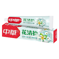 中华牙膏(花清护清菊沁莲-口气清新)90g 单位:支